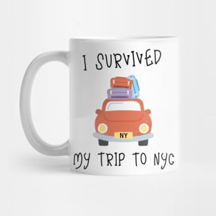 i survived my trip to nyc Mug